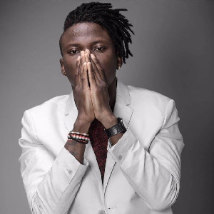 Stonebwoy Poses Sad In Pic