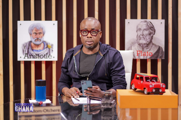 Paul Adom-Otchere, the host of Good Evening Ghana