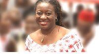 CPP's presidential aspirant,  Brigitte Dzogbenuku.