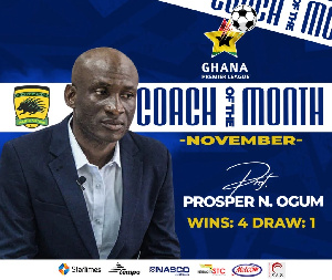 Asante Kotoko coach, Dr Prosper Narteh Ogum