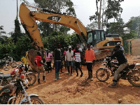 The youth of Manso Odaho have vowed to resist any move to mine in the natural reserve.