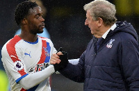 Jeffrey Schlupp and Roy Hodgson