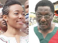 Dr. Zanetor Rawlings and Nii Armah Ashietey