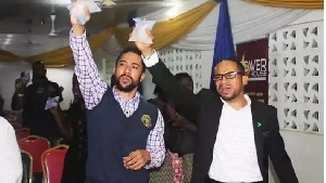 Majid Michel and Pascal Amanfo