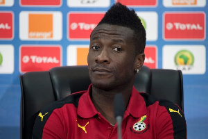 General captain of Black Stars, Asamoah Gyan