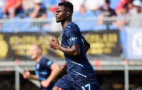 Ghanaian forward Malik Abubakari