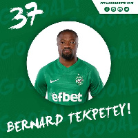 Ghana international Bernard Tekpetey