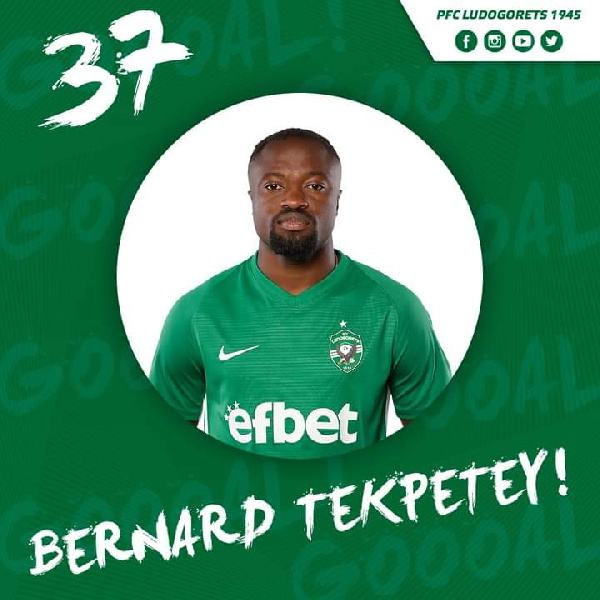 Ghana international Bernard Tekpetey