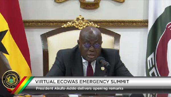 President Akufo-Addo is current Chairman of ECOWAS