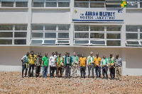 The alumni association of Prempeh College presented a citation to the management of Tullow Ghana