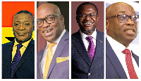 Collage photo of some key investors on the Ghana Stock Exchange