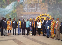 Rotary executives at the conference