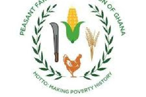 Logo of the Peasant Farmers Association of Ghana (PFAG)