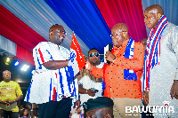 President Akufo-Addo officially handing over to Dr Bawumia as flagbearer of the NPP