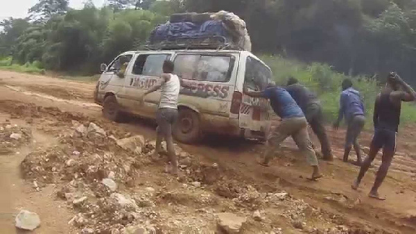 File photo: The group says, politicians have taken them for granted by failing to build the roads