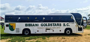 Bibiani Gold Stars Bus    