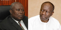 Martin Amidu, Former Special Prosecutor(L) & Ken Ofori-Atta, Finance Minister Designate(R)