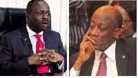 Former ministers Omane Boamah [L] and Seth Terkper [R]