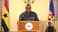 President Nana Akufo-Addo addressed the nation on Sunday, April 5, 2020