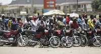 File photo of Okada riders