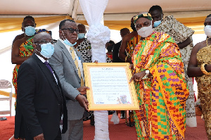 Hiahene Of Asanteman, Oheneba Boakye Adjei At The Wisconsin International University College Ghana (