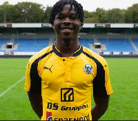 Ghanaian midfielder Collins Tanor