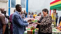 Minister of Education, Yaw Adutwum and US Ambassador to Ghana, Virginia Palmer