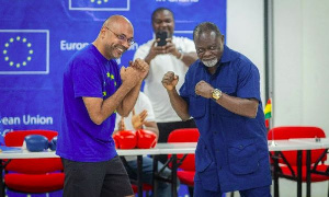 Irchad Razaaly and Azumah Nelson