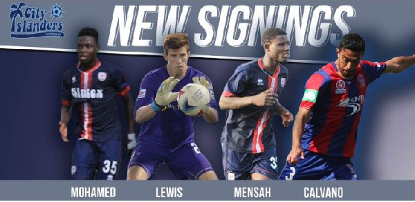 Ghanaian duo Ropapa & Abass unveiled at Harrisburg City Islanders