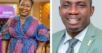 Counselor Lutterodt (R) and Gifty Anti