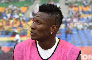 Ghana striker Asamoah Gyan