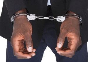 The suspect, Kankam Nkrumah, was caught red-handed in a consulting room