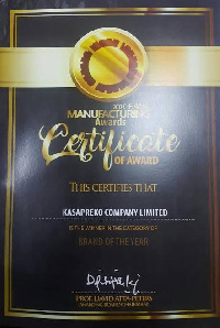 Kasapreko was adjudged the Brand of the Year