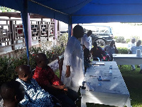 Boakye Agyarko addressing the Assembly members