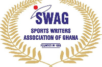 Logo of Sports Writers’ Association of Ghana (SWAG)