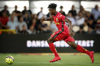 Kudus has scored two goals for Nordsjaelland this season