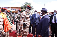 Junta leader Mamady Doumbouya met with Ivorian leader Alassane Ouattara in Conakry