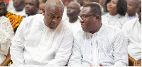 John Dramani Mahama and Samuel Ofosu Ampofo