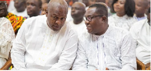 John Dramani Mahama and Samuel Ofosu Ampofo