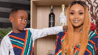 Akuapem Poloo and her son, Mohammed Mudasir Yakubu