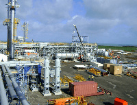 File photo of a gas processing plant