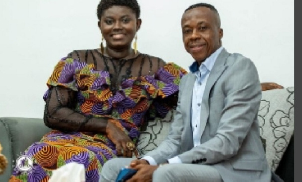 Afua Asantewaa and her husband