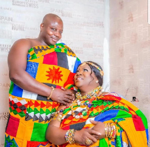 Mercy Aseidu and her husband