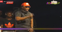 Edem performs at Ebony tribute concert