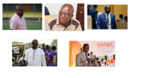 Some of the Ghana FA presidential hopefuls