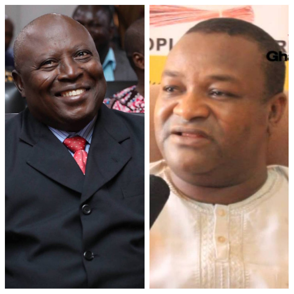 Martin Amidu and Founder of the All People's Congress, Hassan Ayariga