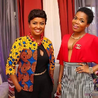 Nana Ama Mcbrown and Mzbel