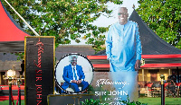 File photo of Sir John's funeral grounds Sakora Wonoo