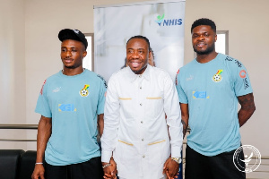 Led by Captain Thomas Partey, the team praised the NHIA's six-month free dialysis support program