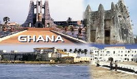 Some tourists sites in Ghana